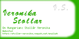 veronika stollar business card